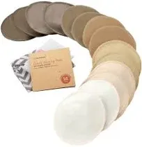 KeaBabies Comfy Nursing Pads Pastel Touch 14 Pack