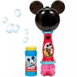 Disney Mickey Mouse Light and Sound Musical Bubble Wand, Includes Bubble Solu...