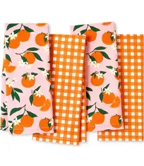 Kate Spade New York Squeeze The Day and Spring Gingham Kitchen Towel Set