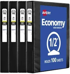 Avery Economy View 3 Ring Binders