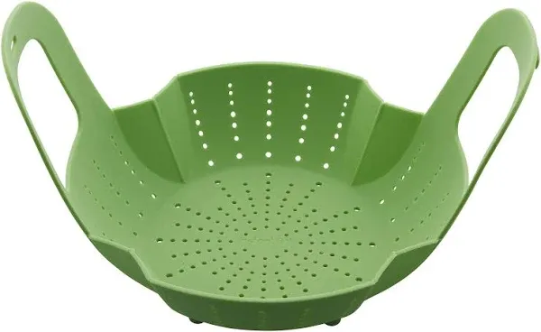 Instant Pot Silicone Steamer Basket 6 &amp; 8 Quart Compatible Green BPA Free