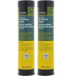 John Deere Multi-Purpose SD Polyurea Grease 3 Ounce Mini Tubes