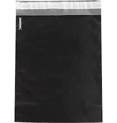 14 1/2 x 19" Black Poly Mailers