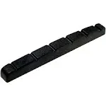 Graph Tech Black TUSQ 43mm Flat Bottom 12&#034; Radius Strat Nut