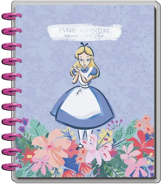 Disney Alice in Wonderland Big Notebook | Happy Planner