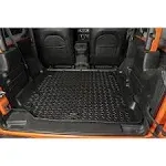 Rugged Ridge Cargo Liner Full Black Fits 18-20 Jeep Wrangler JL 2 Dr