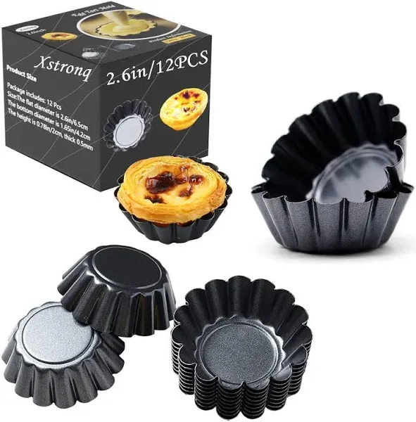 Xstronq Non Stick Mini Tart Pans