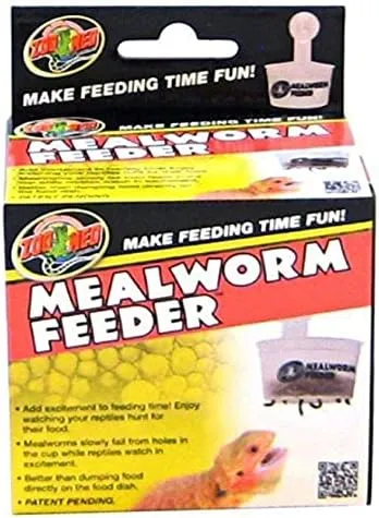 Zoo Med Hanging Mealworm Feeder 4 Count