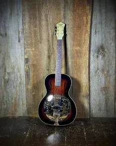 Recording King RR-41E-VS Rattlesnake Acoustic/Electric Small Body Resonator Guitar