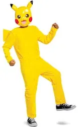 Brand New Disguise Pikachu Pokemon Classic Costume Yellow L 10-12