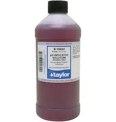 Taylor Technologies Phenol Red pH Indicator (for Midget & Slide comparators), 16 oz R-1003J-E