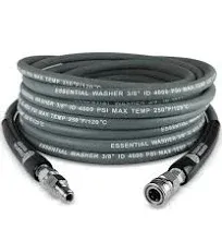 50 ft Grey Pressure Washer Hose