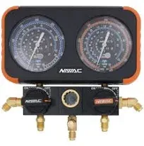 NAVAC N2A4B Analog Manifold Gauge