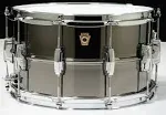 Ludwig LB408 Black Beauty 8x14" Brass Snare Drum | Reverb