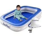 Enerplex Kids Inflatable Travel Bed with High Speed Pump, Portable Blow up