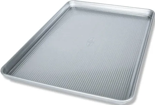 USA Pan Bakeware Heavy Duty Extra Large Sheet Pan Warp Resistant Nonstick Baking Pan, Aluminized Steel