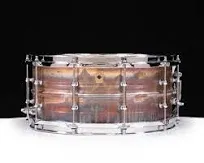 Ludwig Raw Bronze Phonic Snare Drum with Tube Lugs 14 x 6.5 in.