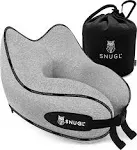 Travel Pillow - SNUGL.co Light Grey / Adult Small