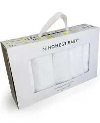 Honest Baby 10 Pack Organic Cotton Wash Cloths