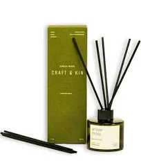 Craft & Kin Reed Diffuser Set Amber Moss