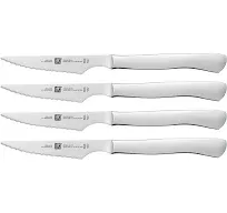 ZWILLING Steak Sets 4-pc, Stainless Steel Serrated Steak Knife Set