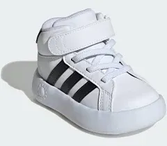 adidas Unisex-Child Grand Court Mid Top Sneaker