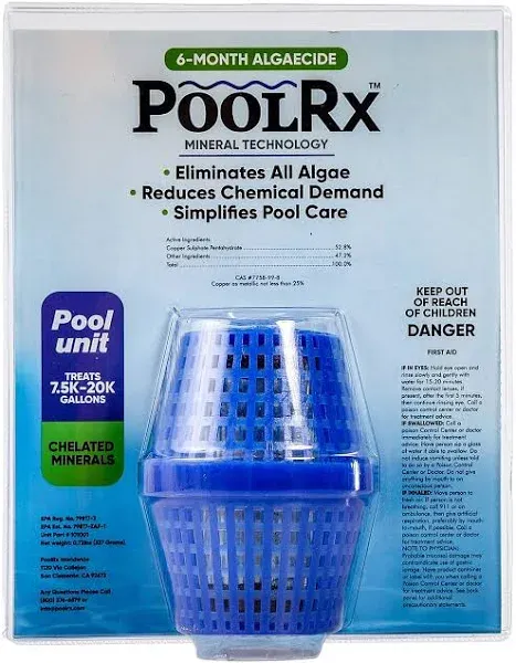 PoolRx Algaecides Unit