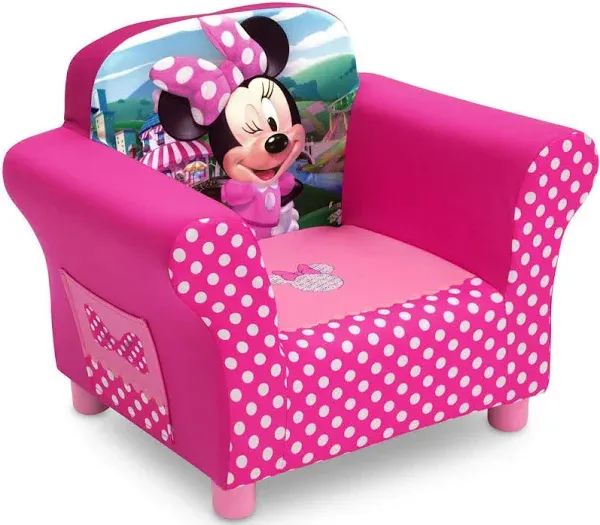 Delta Children Disney Minnie Mouse Upholstered Chair