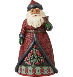 Enesco Holiday Manor Santa Bell Ornament