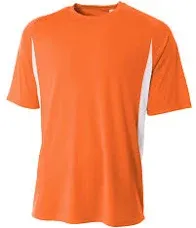 A4 N3181 Men's Cooling Performance Color Blocked T-Shirt