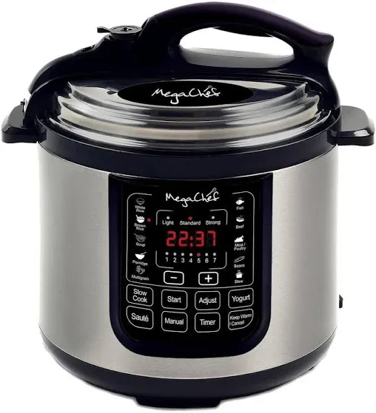 MegaChef 8 Quart Digital Pressure Cooker