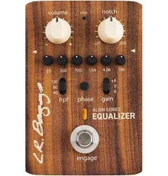 L.R. Baggs Align Series Equalizer Acoustic Guitar EQ Pedal and Anti-feedback 