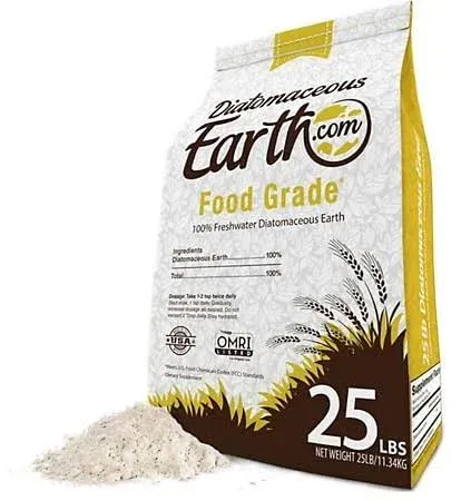 Diatomaceous Earth Food-Grade Supplement Powder for Humans and Pets