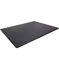 Thirteen Chefs Plastic Chopping Large Cutting Board, 24 x 18 inch - Black