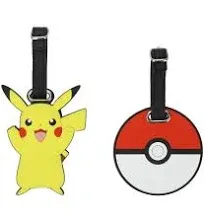 Pokemon Pikachu & Pokeball Luggage Straps