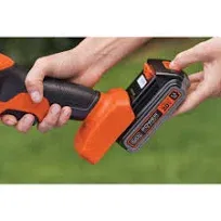 Black & Decker BCSS820C1 20V MAX Lithium-Ion 3/8 in. Cordless Shear Shrubber Kit (1.5 Ah)