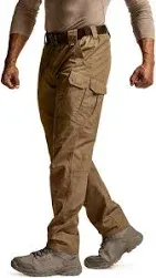 CQR Men's Lightweight Water Resistant Ripstop Tactical Pants