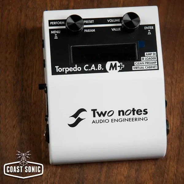 Two Notes Torpedo C.A.B. M Speaker Simulator Pedal