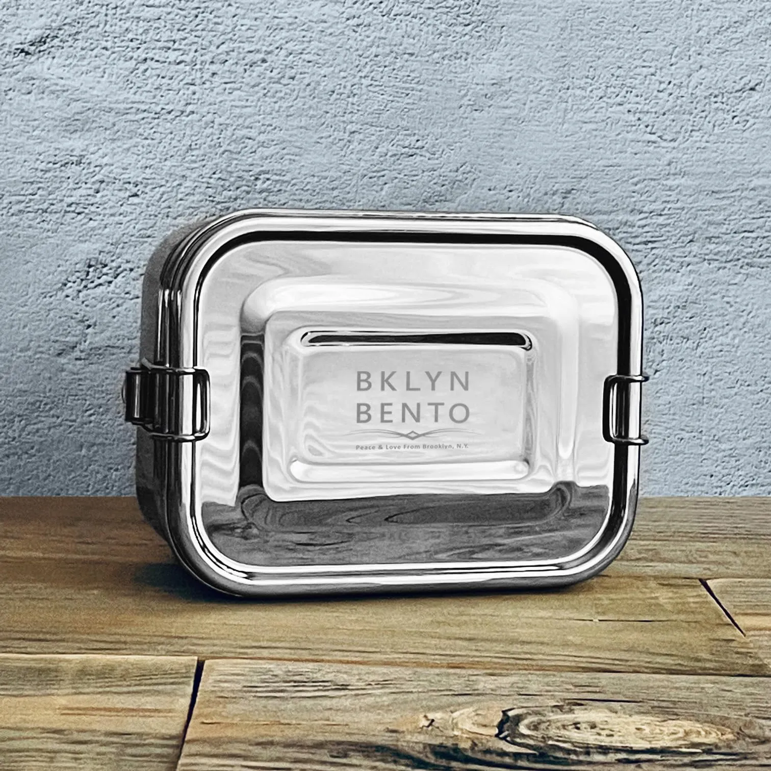 Stainless Steel Bento Box Lunch Box, A Large Metal 3 Compartment Tiffin Food... 