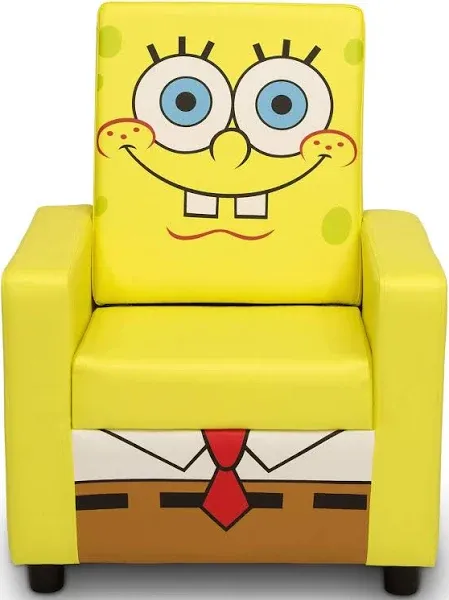 Delta Children SpongeBob SquarePants High Back Upholstered Chair