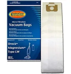 Oreck Magnesium Type LW Micro Filtration Vacuum Bags