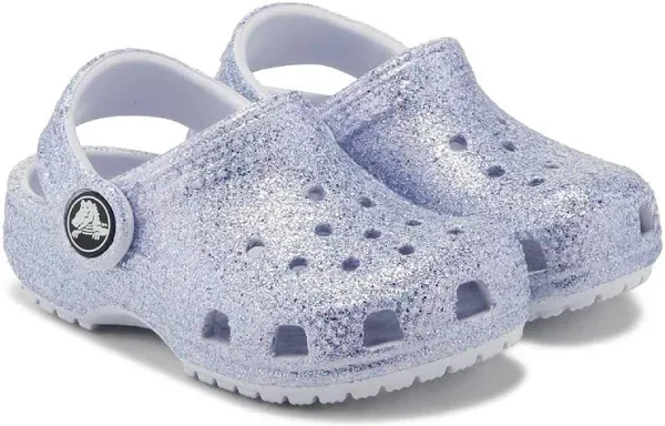 Crocs Kids' Classic Glitter Clogs