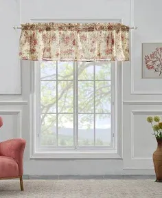 Greenland Home Fashions Antique Rose Valance