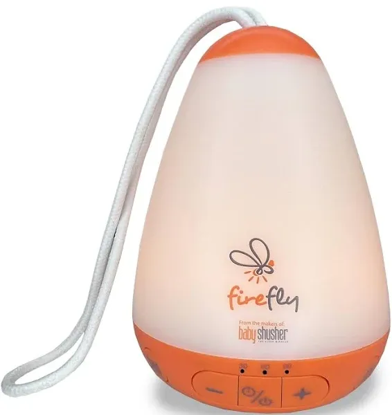 Baby Shusher Firefly Portable Sound Machine Night Light