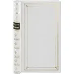 Pioneer 3-Up Bi-Directional Memo Pocket Photo Album 4 inchx6 inch-Bright White