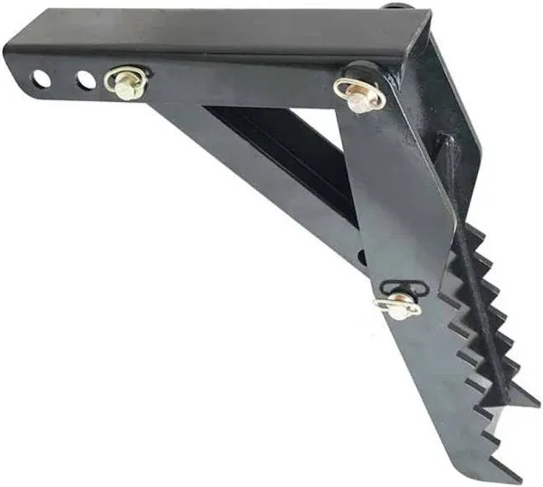 Titan Attachments 24" Backhoe Thumb Hoe Clamp 1/2" Steel Plate Assembly Weld On Adjustable Folding