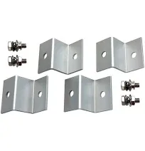  (10 Sets) Solar Panel Z Bracket Mount Mounting Set RV Boat 