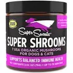 Super Snouts Super Shrooms Mushroom Immune Support Dogs /Cats  2.64oz exp. 02/26