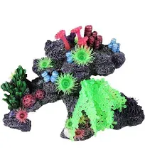 Penn-Plax Coral Reef Aquarium Decoration – Lifelike Movement and Vibrant Colo...