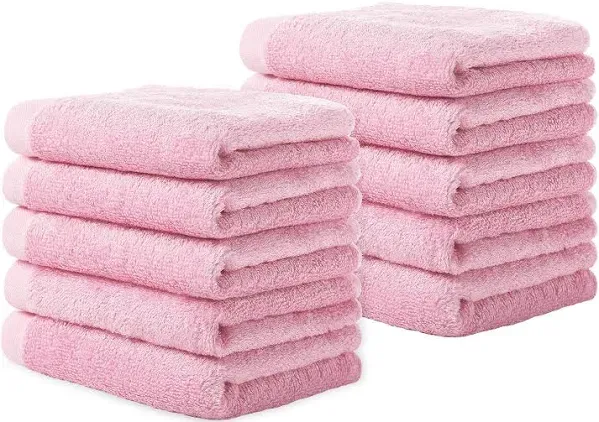 Yoo Foss Luxury Bamboo Washcloths Towel Set